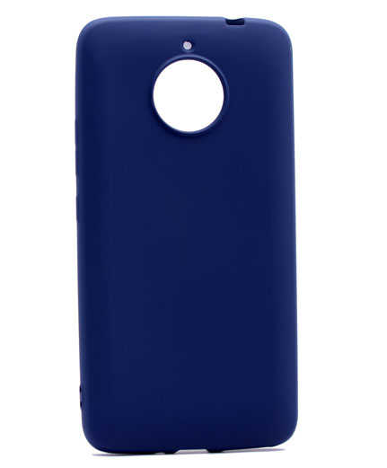 Lenovo Moto E4 Plus Kılıf Zore Premier Silikon Kapak Lacivert