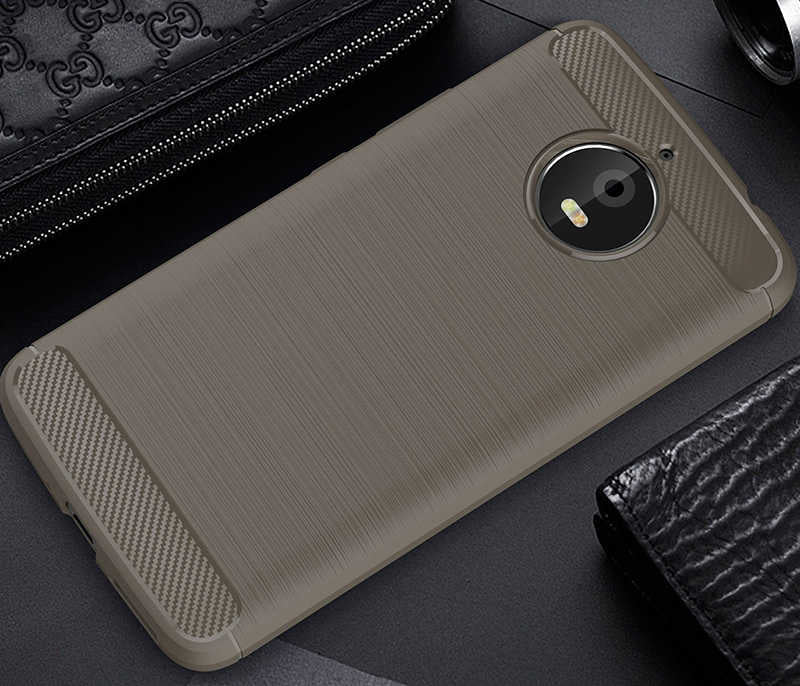 Lenovo Moto E4 Plus Kılıf Zore Room Silikon Kapak Gri