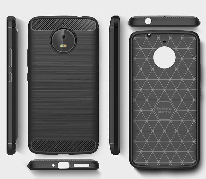 Lenovo Moto E4 Plus Kılıf Zore Room Silikon Kapak Gri