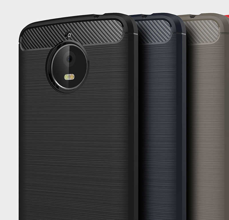 Lenovo Moto E4 Plus Kılıf Zore Room Silikon Kapak Gri