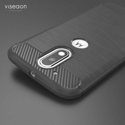 Lenovo Moto G4 Kılıf Zore Room Silikon Kapak Gri