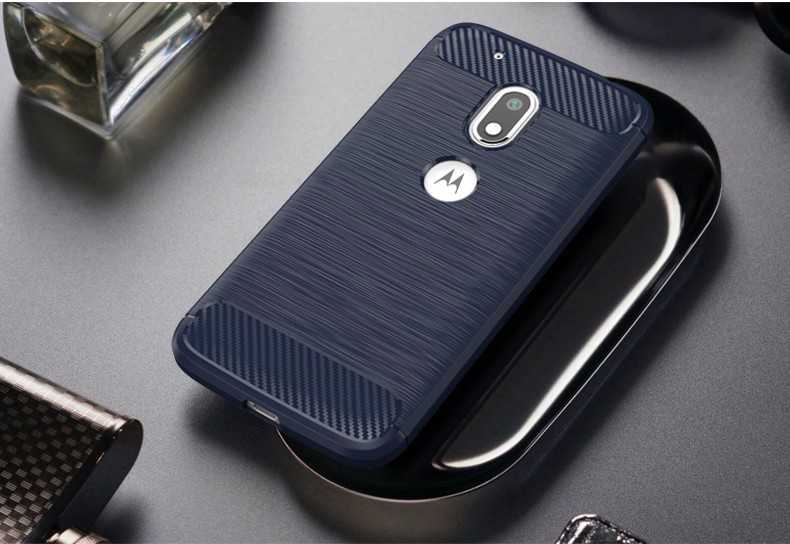 Lenovo Moto G4 Kılıf Zore Room Silikon Kapak Gri