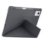 Lenovo Idea Tab Plus 12.1 Kılıf Zore Tri Folding Kalem Bölmeli Standlı Kılıf