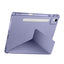 Lenovo Idea Tab Pro 12.7 TB-373FU Kılıf Zore Tri Folding Kalem Bölmeli Standlı Kılıf Lila