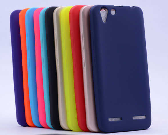 Lenovo Vibe K5 Kılıf Zore Premier Silikon Kapak Gold