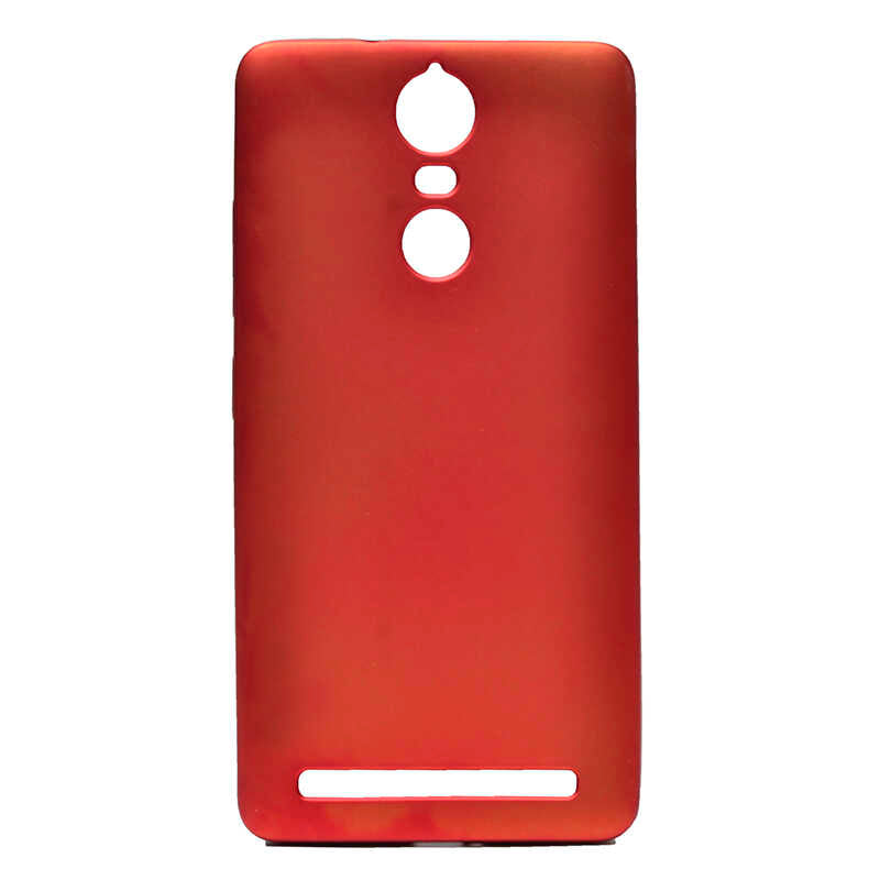 Lenovo K5 Note Kılıf Zore Premier Silikon Kapak Kırmızı