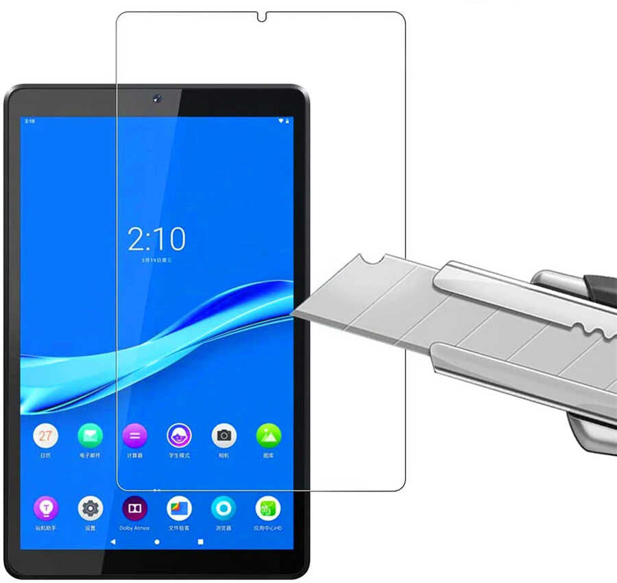 Lenovo M10 Plus TB-X606F Zore Tablet Temperli Cam Ekran Koruyucu Renksiz