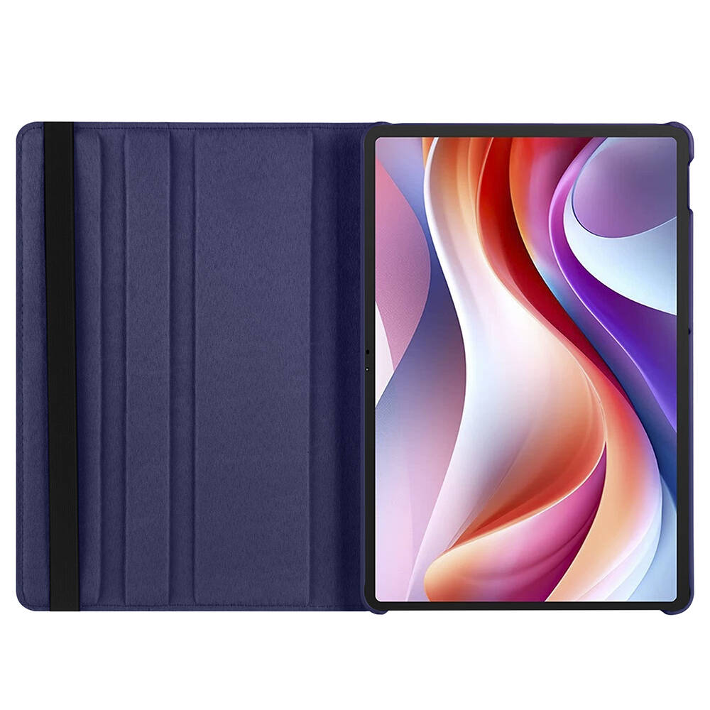 Lenovo M11 TB-330FU Zore Dönebilen Standlı Kılıf Mor