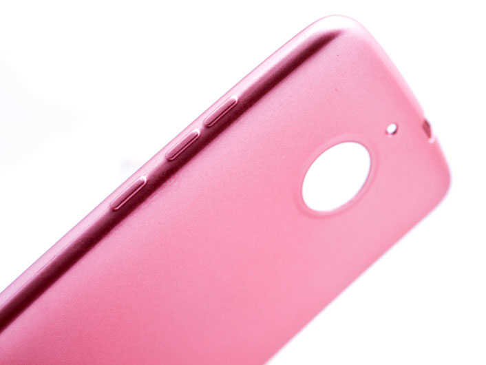 Lenovo Moto E4 Kılıf Zore Premier Silikon Kapak Lacivert