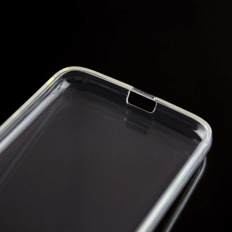 Lenovo Moto G4 Kılıf Zore Süper Silikon Kapak Renksiz