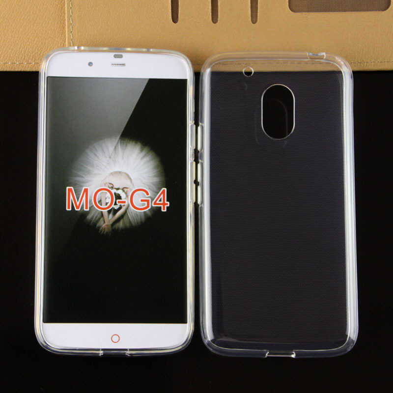 Lenovo Moto G4 Kılıf Zore Süper Silikon Kapak Renksiz