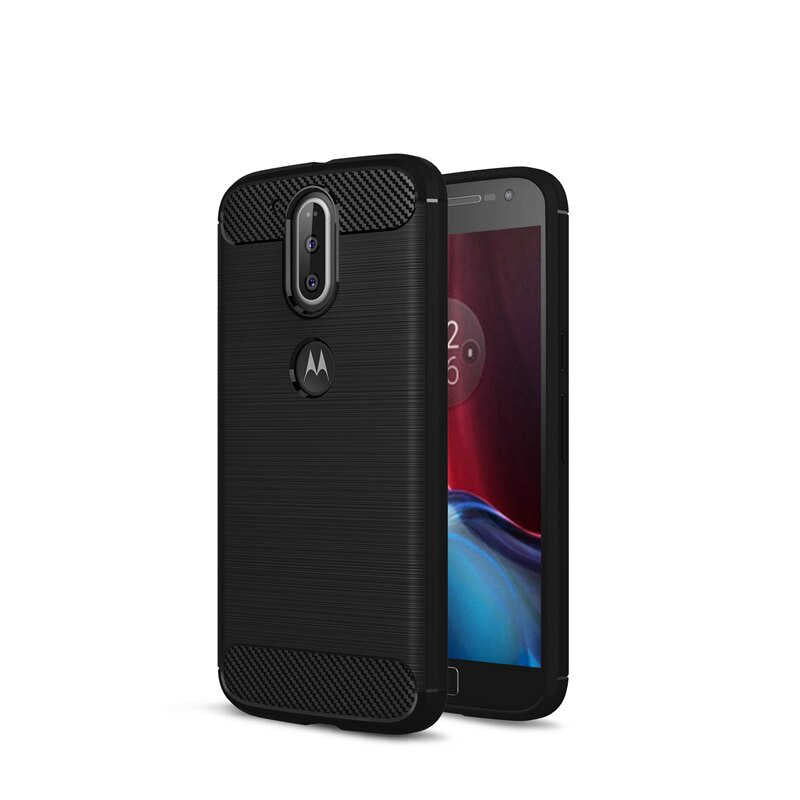 Lenovo Moto G4 Plus Kılıf Zore Room Silikon Kapak Siyah