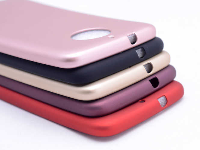 Lenovo Moto G5S Kılıf Zore Premier Silikon Kapak Siyah