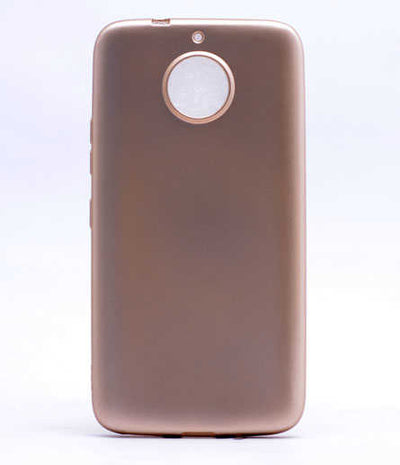 Lenovo Moto G5S Plus Kılıf Zore Premier Silikon Kapak Gold