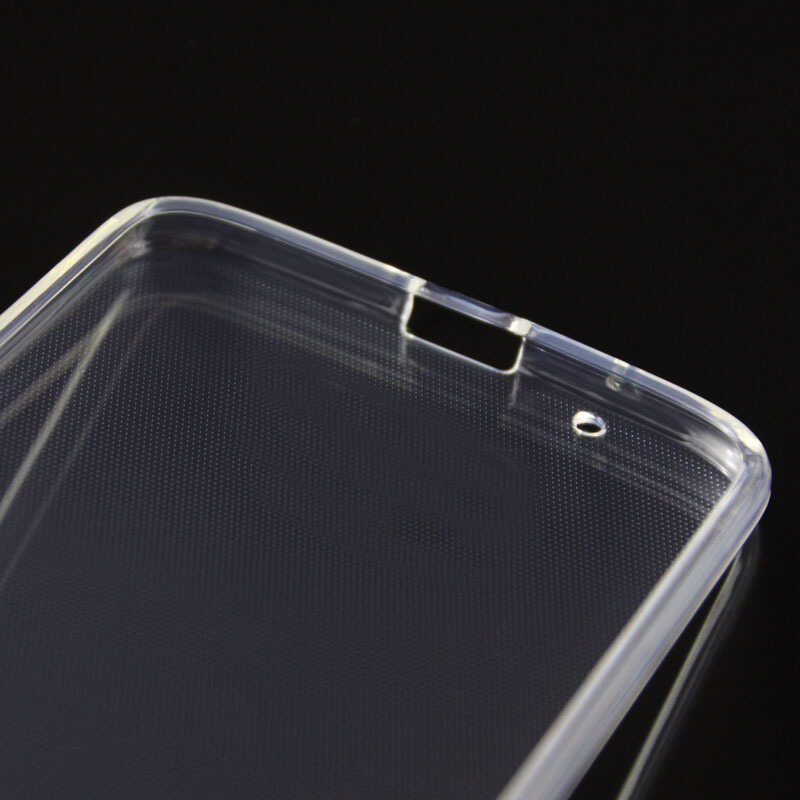 Lenovo Moto Z Kılıf Zore Süper Silikon Kapak Renksiz