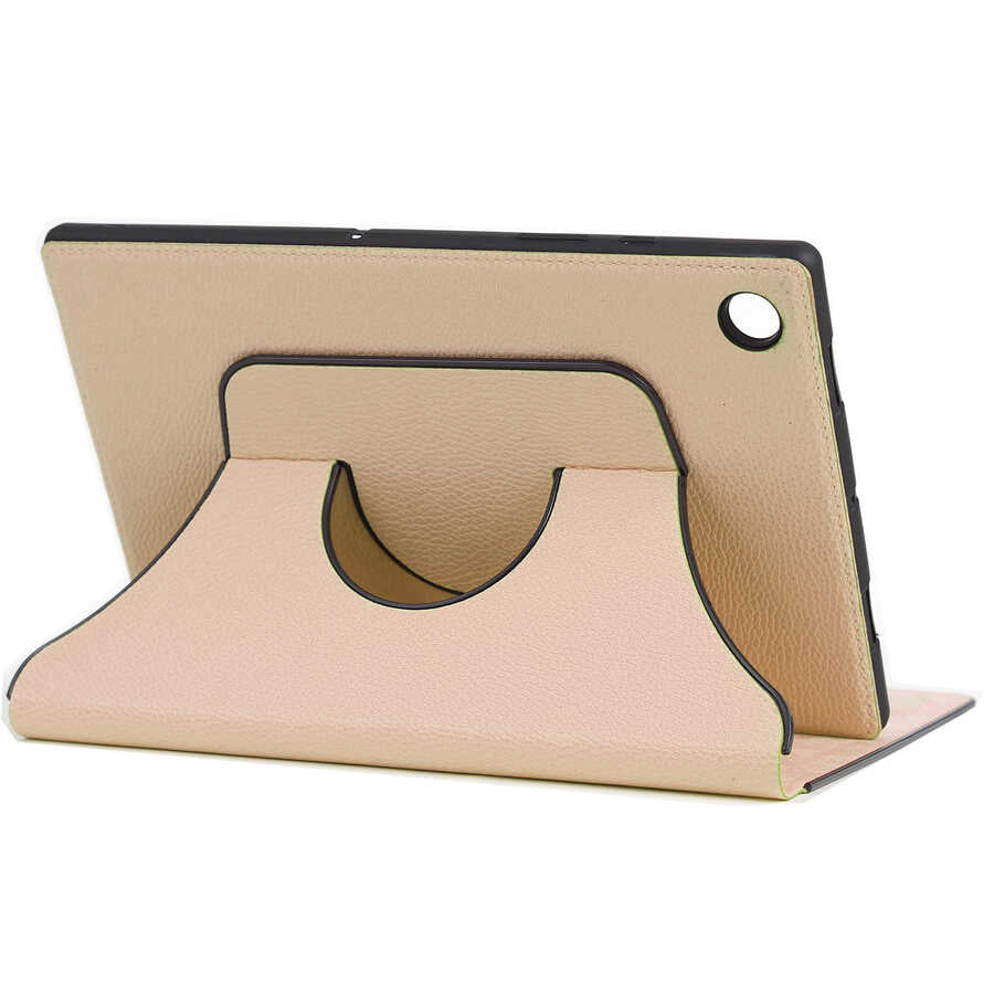 Lenovo Tab M8 Zore Fest Dönebilen Standlı Kılıf