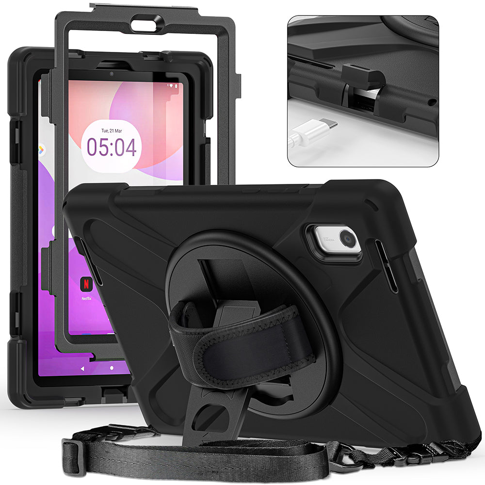 Lenovo Tab M9 Zore Defender Tablet Silikon Siyah