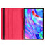 Lenovo Tab P11 11.5 (2.Nesil) TB350UF Zore Dönebilen Standlı Kılıf Pembe Koyu