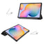 Lenovo Tab P11 Pro 11.2" 2.Nesil Zore Smart Cover Standlı 1-1 Kılıf Siyah