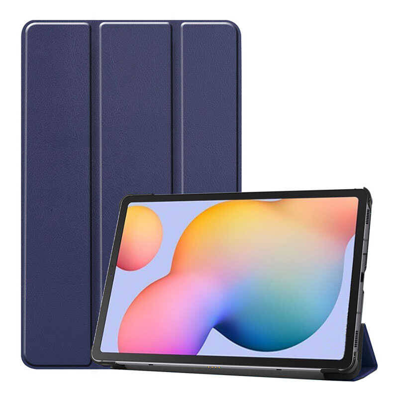 Lenovo Tab P11 Pro 11.2" 2.Nesil Zore Smart Cover Standlı 1-1 Kılıf Gold