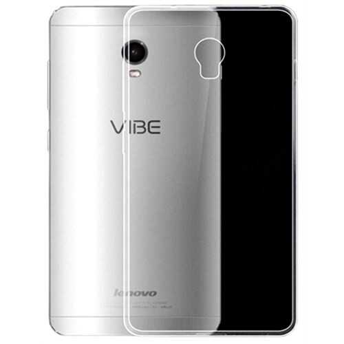 Lenovo Vibe P1 Kılıf Zore Süper Silikon Kapak Renksiz