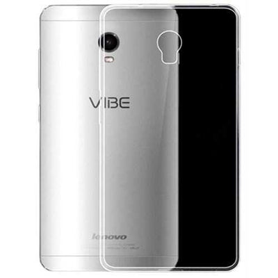 Lenovo Vibe P1 Kılıf Zore Süper Silikon Kapak Renksiz