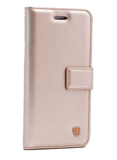 LG G3 Kılıf Zore New Delüxe Kapaklı Standlı Kılıf Kırmızı