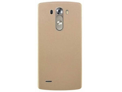 LG G3 Kılıf Zore Premier Silikon Kapak Gold