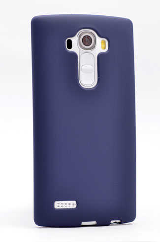 LG G4 Kılıf Zore Premier Silikon Kapak Lacivert