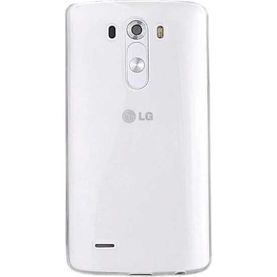 LG G4 Kılıf Zore Süper Silikon Kapak Renksiz
