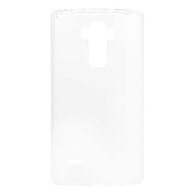 LG G4 Stylus Kılıf Zore Süper Silikon Kapak Renksiz