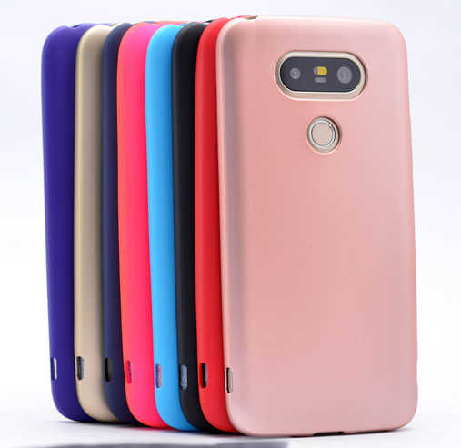 LG G5 Kılıf Zore Premier Silikon Kapak Lacivert