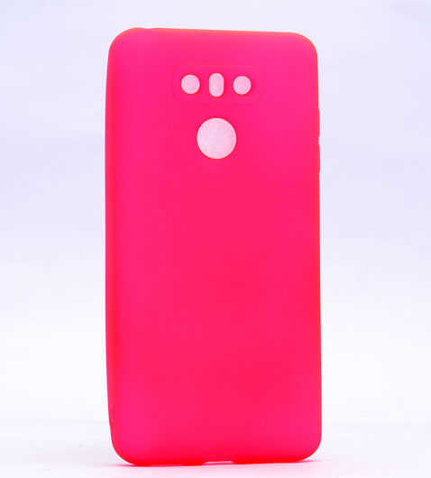 LG G6 Kılıf Zore Premier Silikon Kapak Pembe