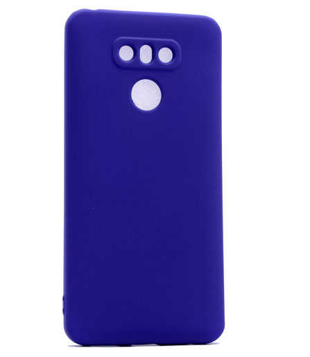 LG G6 Kılıf Zore Premier Silikon Kapak Mor