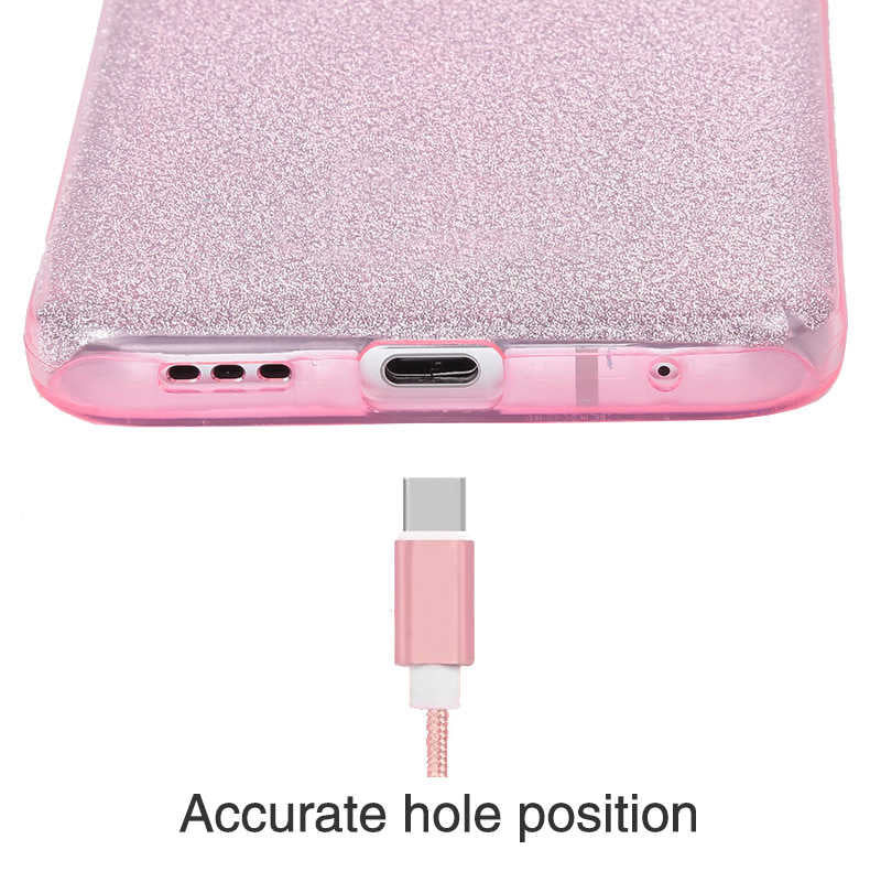 LG G6 Kılıf Zore Shining Silikon Rose Gold