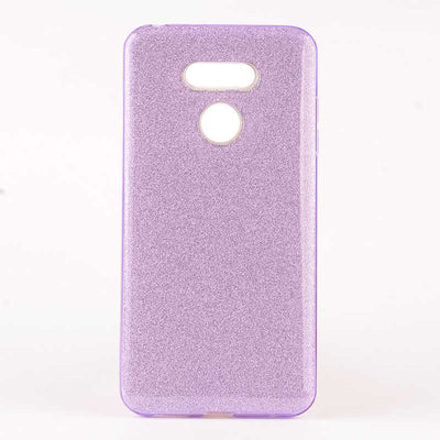 LG G6 Kılıf Zore Shining Silikon Mor