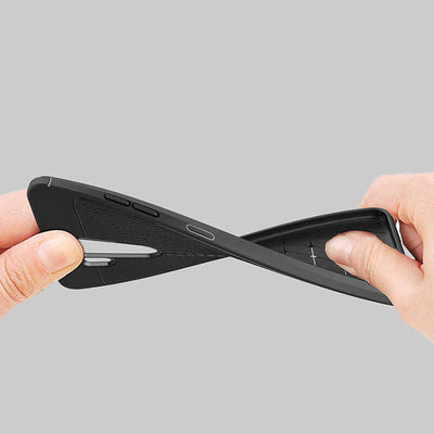 LG G7 Kılıf Zore Niss Silikon Kapak Gri