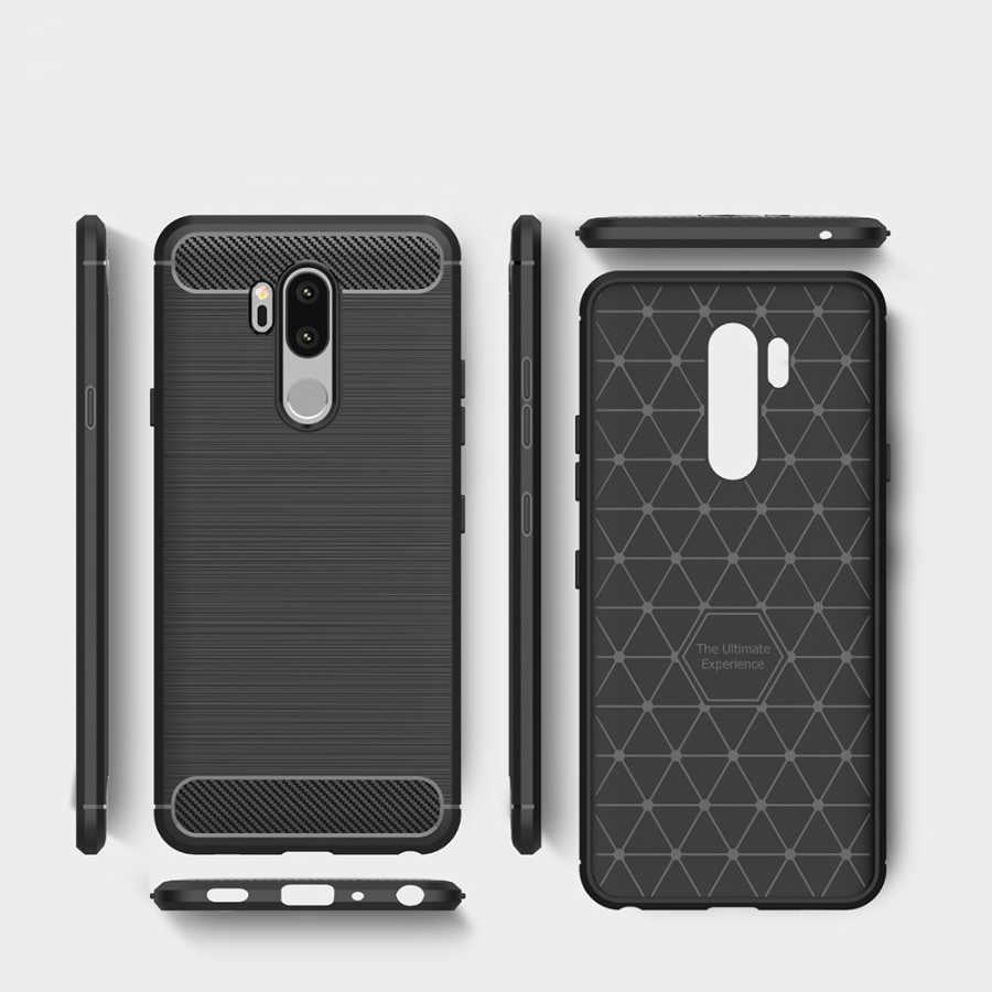 LG G7 Kılıf Zore Room Silikon Kapak Lacivert