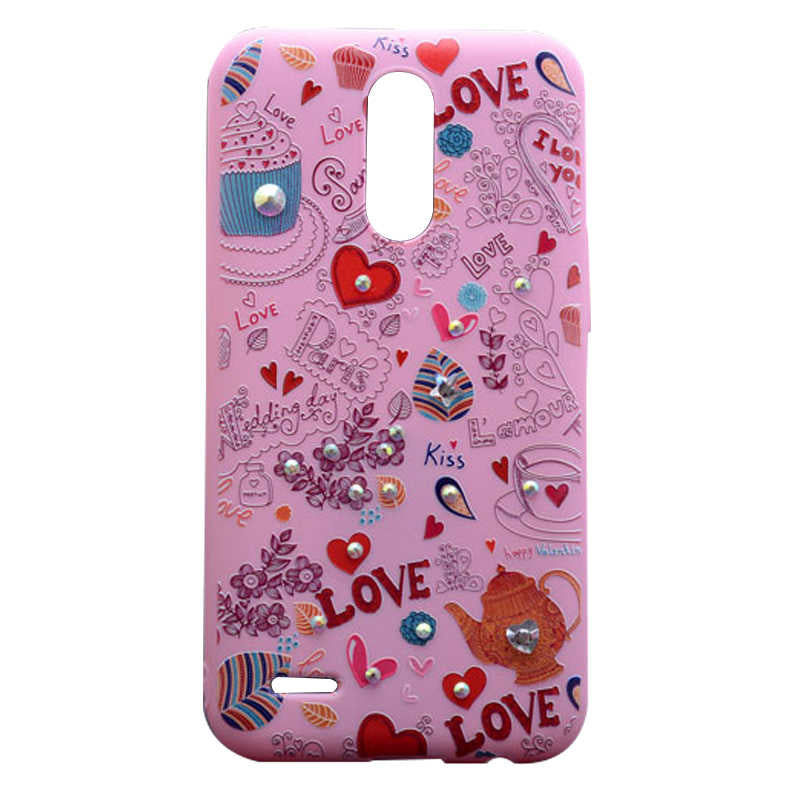 LG K10 2017 Kılıf Zore Pembiş Silikon NO4