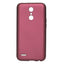 LG K10 2017 Kılıf Zore Premier Silikon Kapak Mürdüm