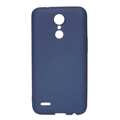 LG K10 2017 Kılıf Zore Premier Silikon Kapak Lacivert