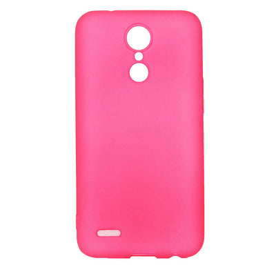 LG K10 2017 Kılıf Zore Premier Silikon Kapak Pembe
