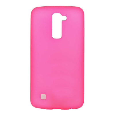 LG K10 Kılıf Zore Premier Silikon Kapak Pembe