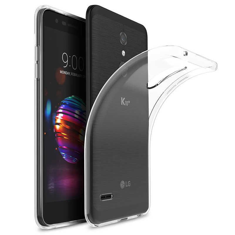 LG K11 Kılıf Zore Süper Silikon Kapak Renksiz