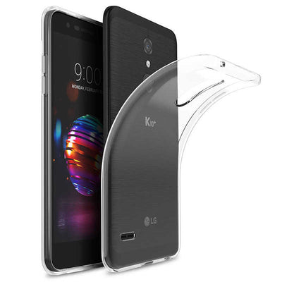 LG K11 Kılıf Zore Süper Silikon Kapak Renksiz