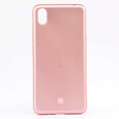 LG K20 2019 Kılıf Zore Premier Silikon Kapak Rose Gold
