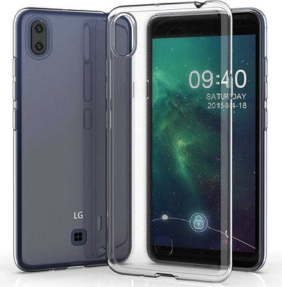 LG K20 2019 Kılıf Zore Süper Silikon Kapak Renksiz