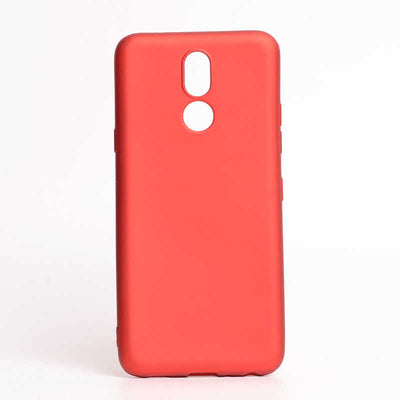 LG K40 Kılıf Zore Premier Silikon Kapak Saks Mavi