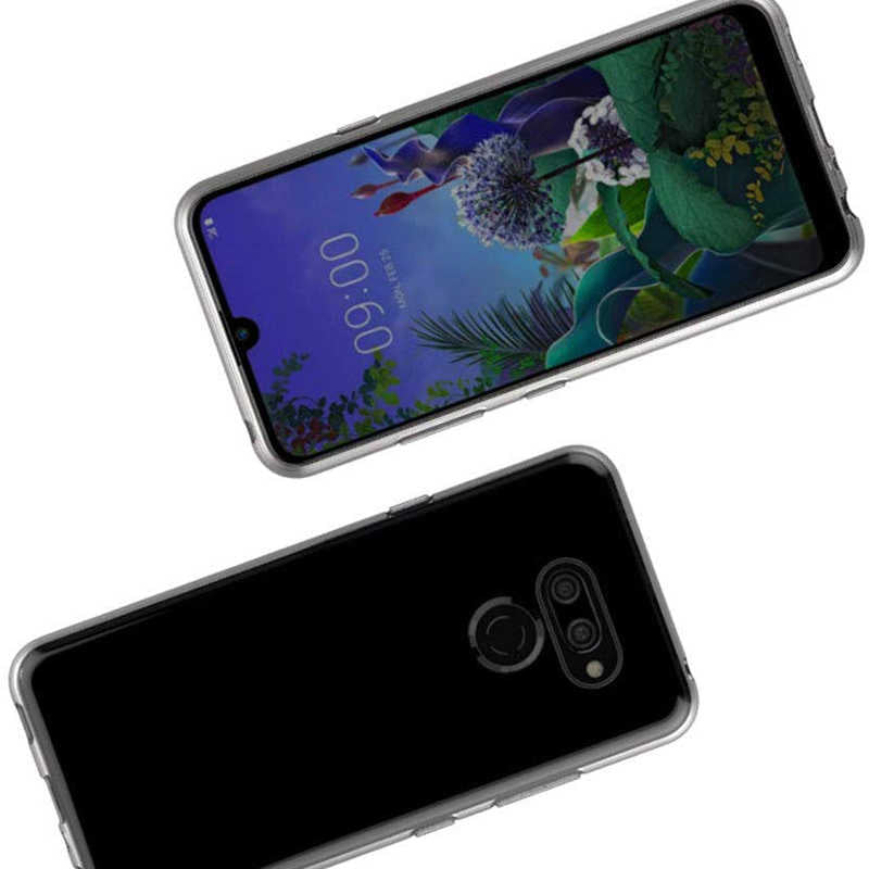 LG K40S Kılıf Zore Süper Silikon Kapak Renksiz