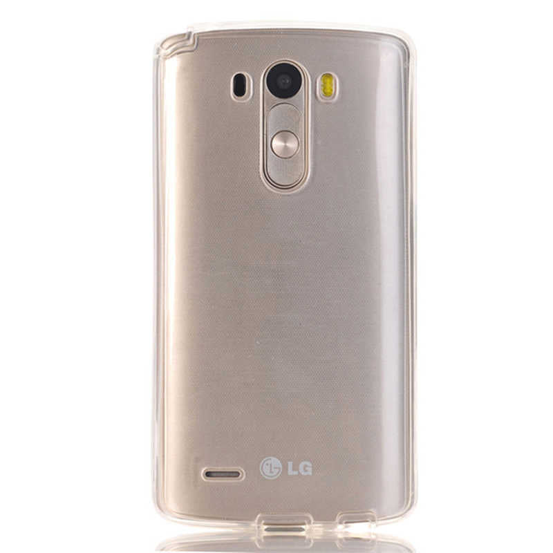 LG K8 2017 Kılıf Zore Süper Silikon Kapak Renksiz